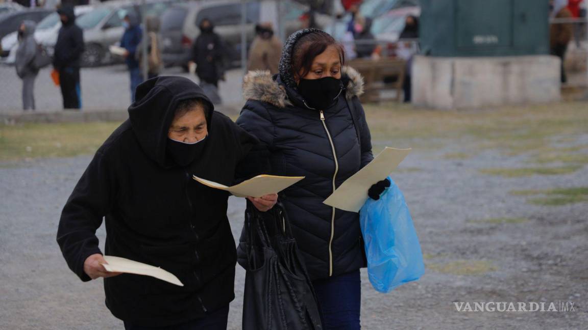 Arranca jornada de refuerzo para personas de 50 años y más en Saltillo, Ramos y Arteaga