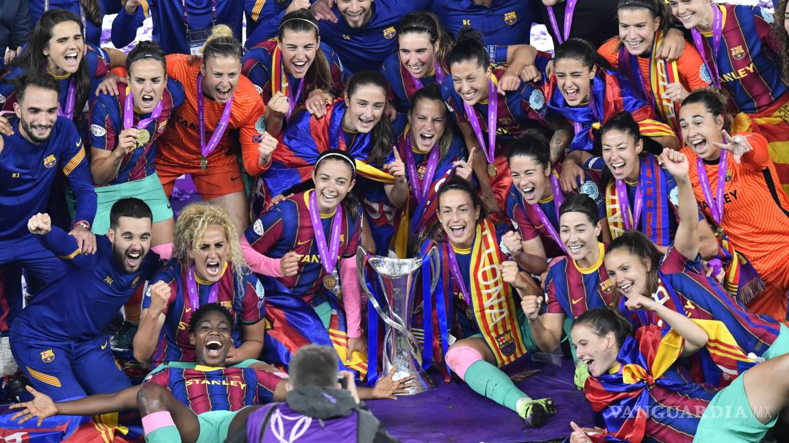 Barcelona se proclama campeón femenil de la Champions League, golea a Chelsea