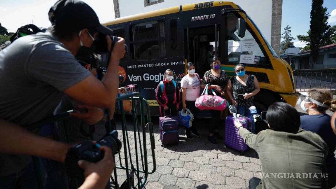 $!Los Pinos, antes residencia presidencial ahora hogar para personal de salud que atiende pacientes con COVID-19 (fotos)