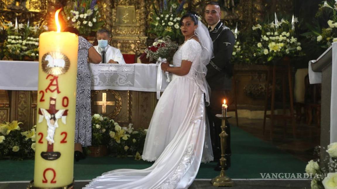 $!Ceremonia religiosa de Josefina y Fernando.