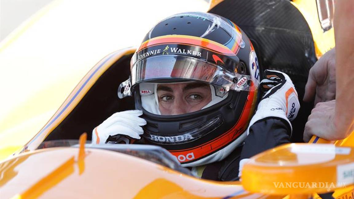 $!Debuta Fernando Alonso en los libres de Indianápolis