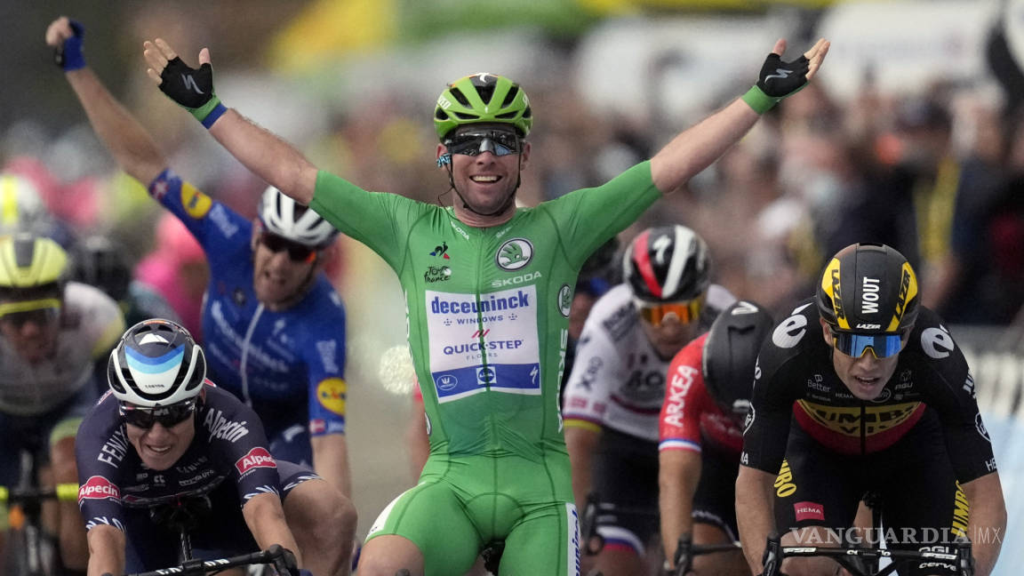 Cavendish acaricia récord histórico en el Tour de Francia