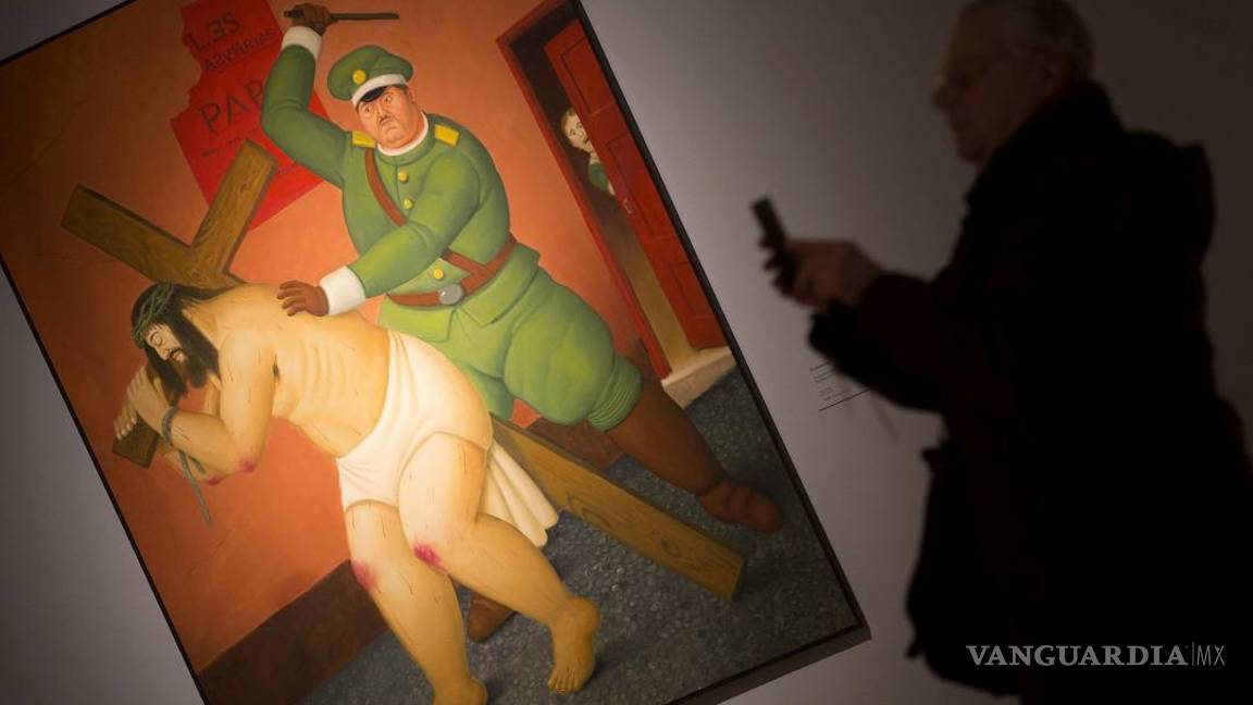 $!Fernando Botero lleva a Roma su visión del Viacrucis de Cristo