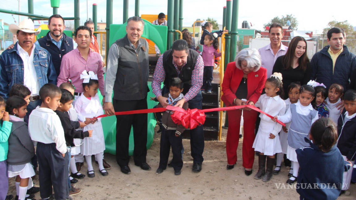 Anuncian en Ramos Arizpe programa de apoyo a escuelas públicas