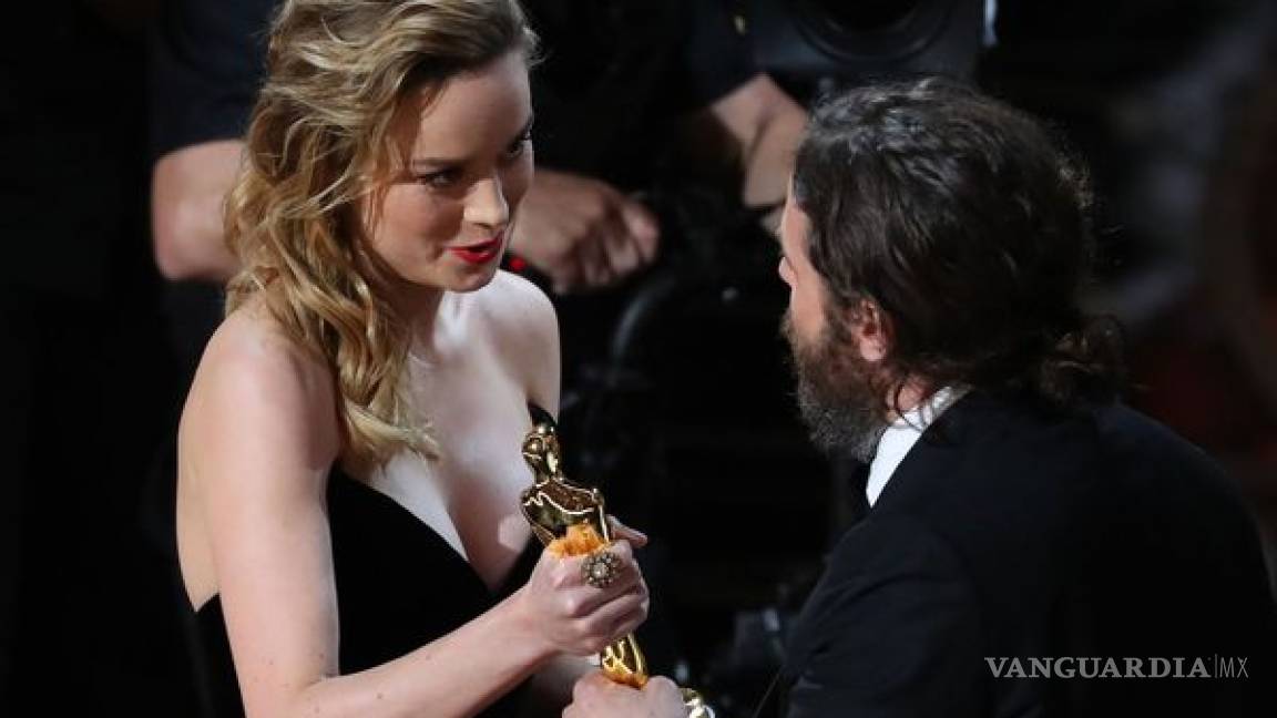 A Brie Larson no le gustó que Casey Affleck ganara el Oscar