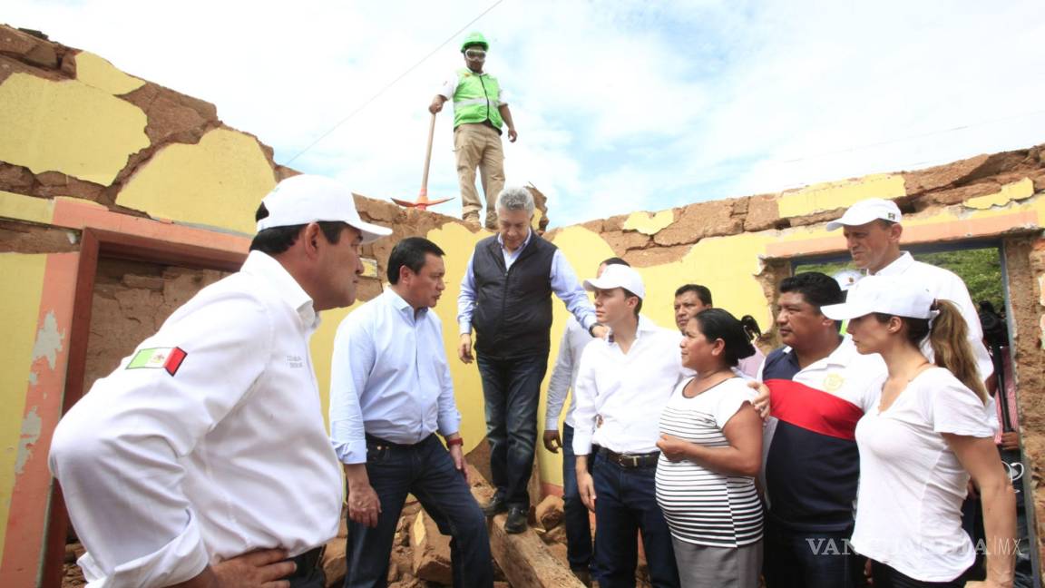 Demuelen 5 mil 495 casas dañadas por sismo en Chiapas