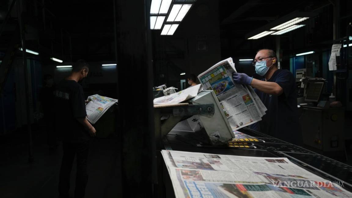 Apple Daily, un diario prodemocracia de Hong Kong, cerrará el sábado