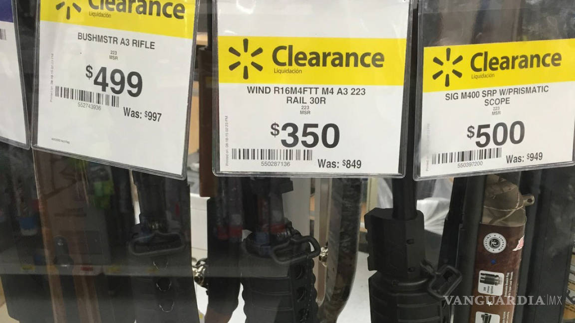 ¿Qué tan fácil es comprar una pistola en Walmart de EU?
