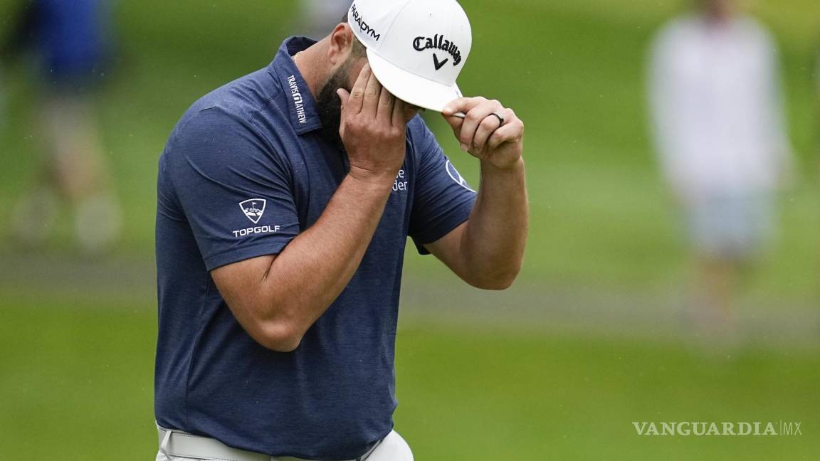 La lluvia ‘se lleva’ las esperanzas de Jon Rahm para conquistar el Campeonato de PGA