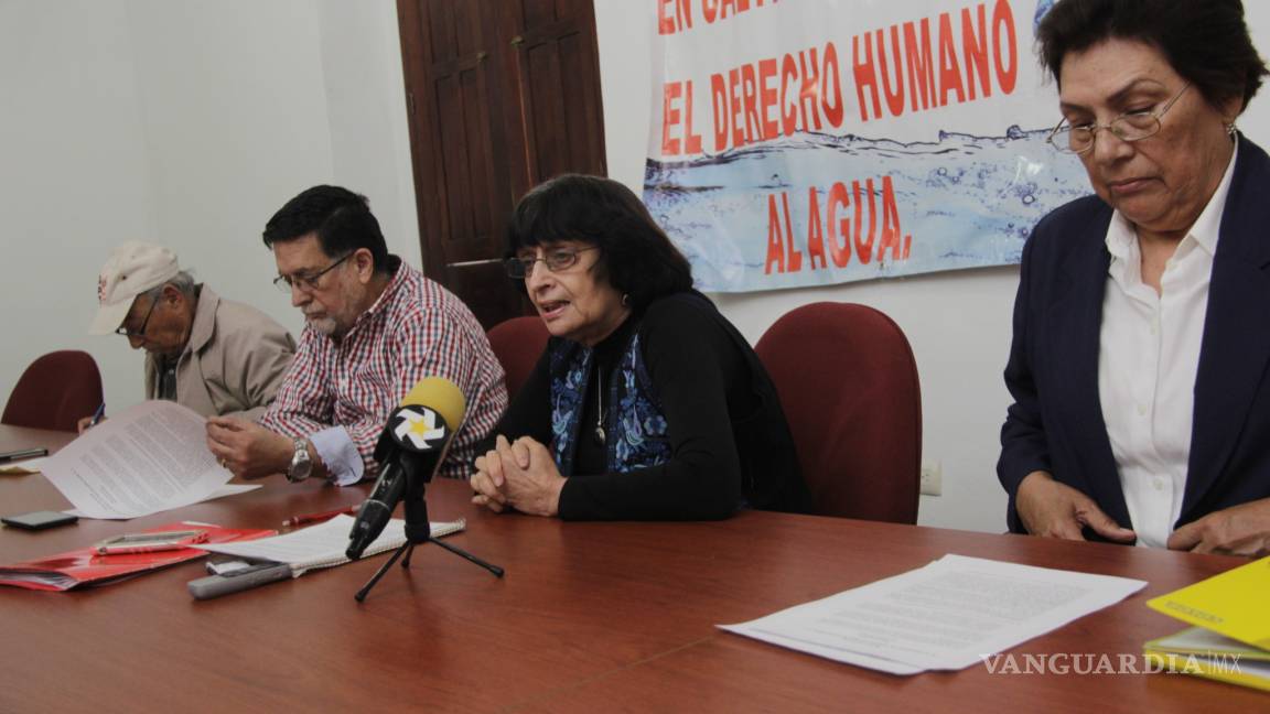 Según la AUAS, en Saltillo se viola el Derecho Humano al Agua