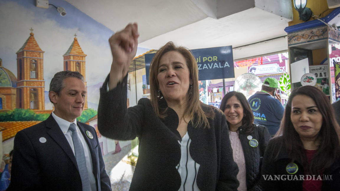 Alienta Margarita Zavala al INE a no temer a partidos y sancionarlos