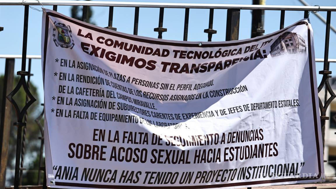 $!Entre los puntos señalados en el pliego se encuentran la transparencia en la asignación de plazas y la rendición de cuentas de la cafetería Miravalle.