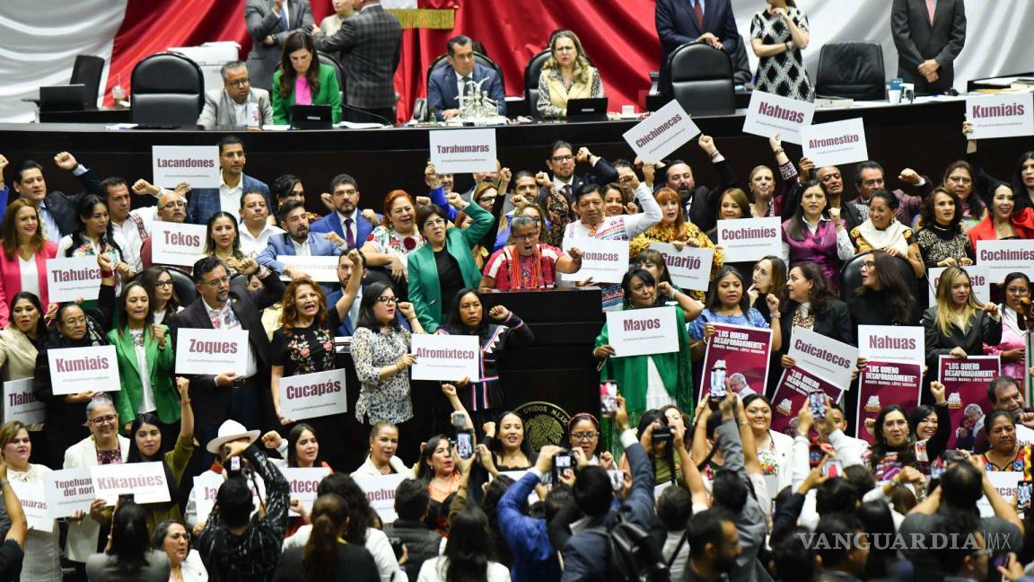 Con 483 votos a favor, Cámara de Diputados avalan reforma en materia de derechos indígenas