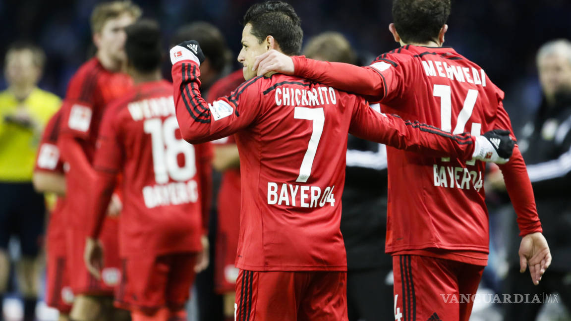 Al Bayer Leverkusen no le alcanza con el gol del ‘Chicharito’