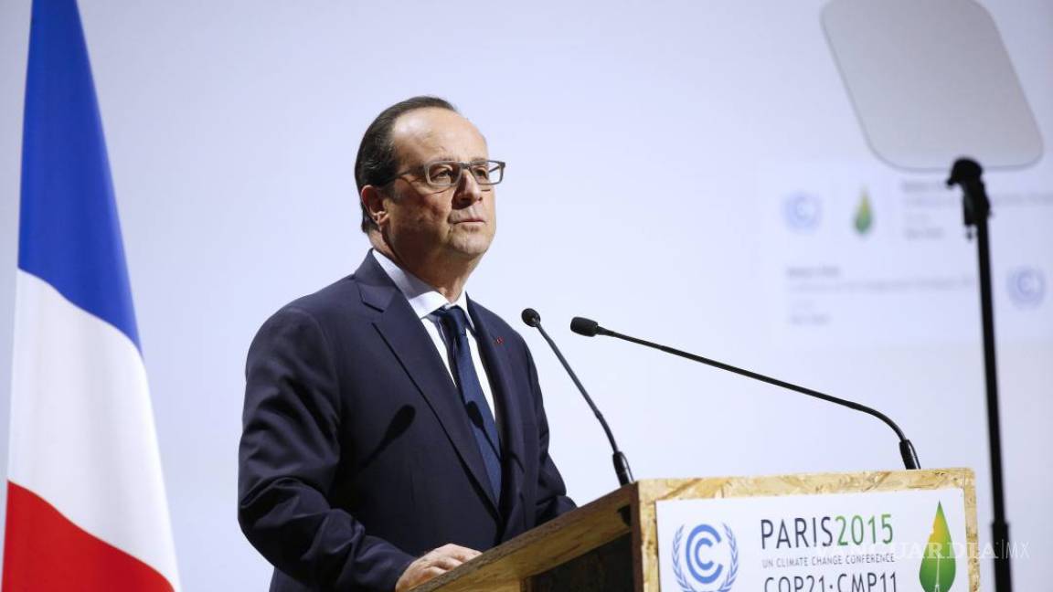 Está en juego el futuro del planeta: Hollande