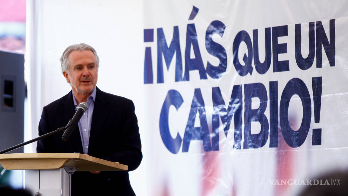 Los partidos del Frente decimos: ¡hasta aquí!, afirma Santiago Creel