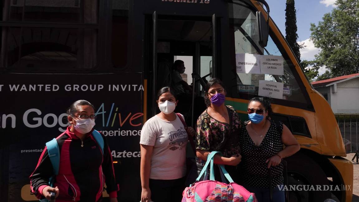 $!Los Pinos, antes residencia presidencial ahora hogar para personal de salud que atiende pacientes con COVID-19 (fotos)