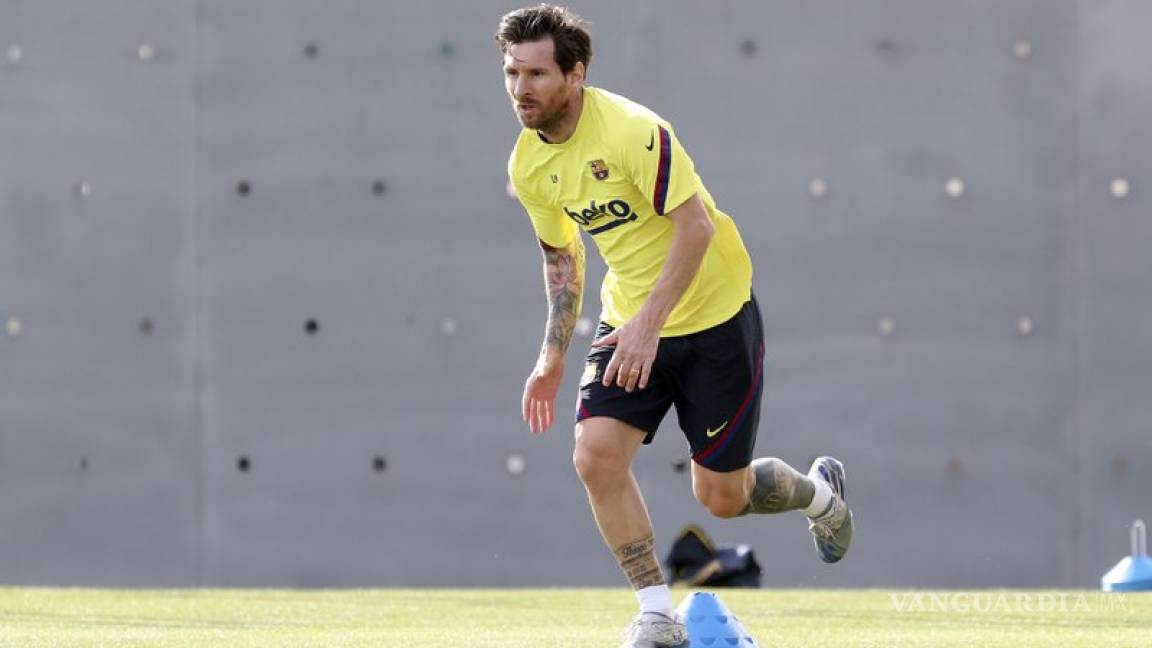 Lionel Messi volvió a la pretemporada con el Barcelona