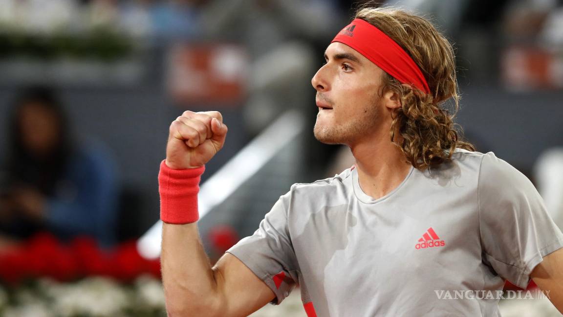$!Stefanos Tsitsipas le dice adiós a Rafael Nadal del Mutua Madrid Open