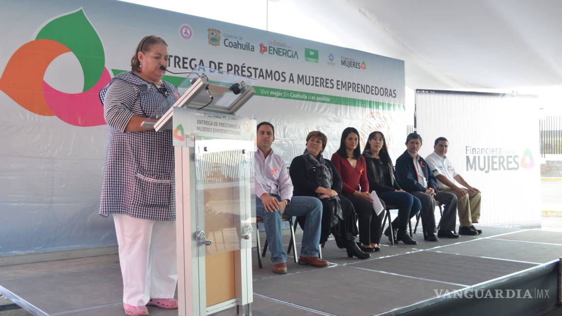 Otorga Coahuila 12 mdp en préstamos a mujeres emprendedoras