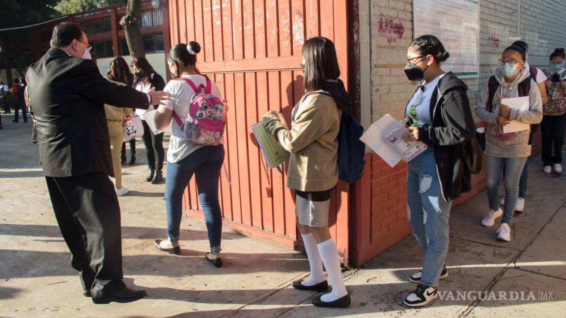 Escuelas con casos COVID volvieron a clases a distancia: Delfina Gómez