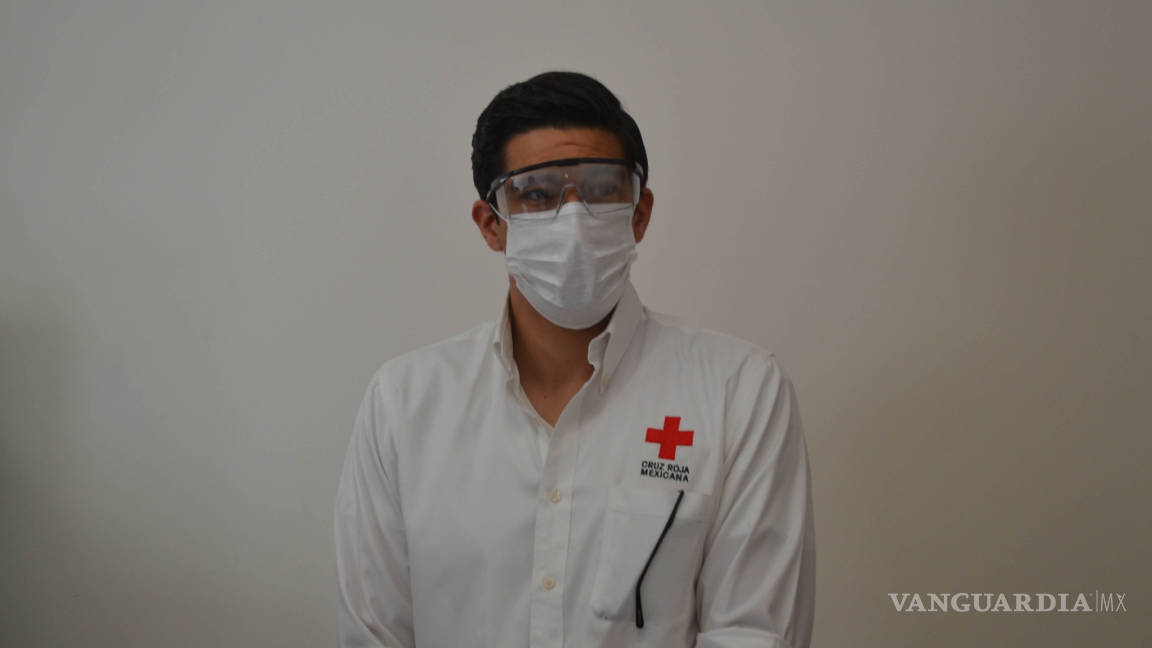 Dan positivo a COVID cuatro integrantes de la Cruz Roja en Saltillo