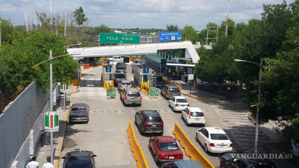 Puente internacional Eagle Pass-Piedras Negras abrirá los domingos de junio al cruce comercial