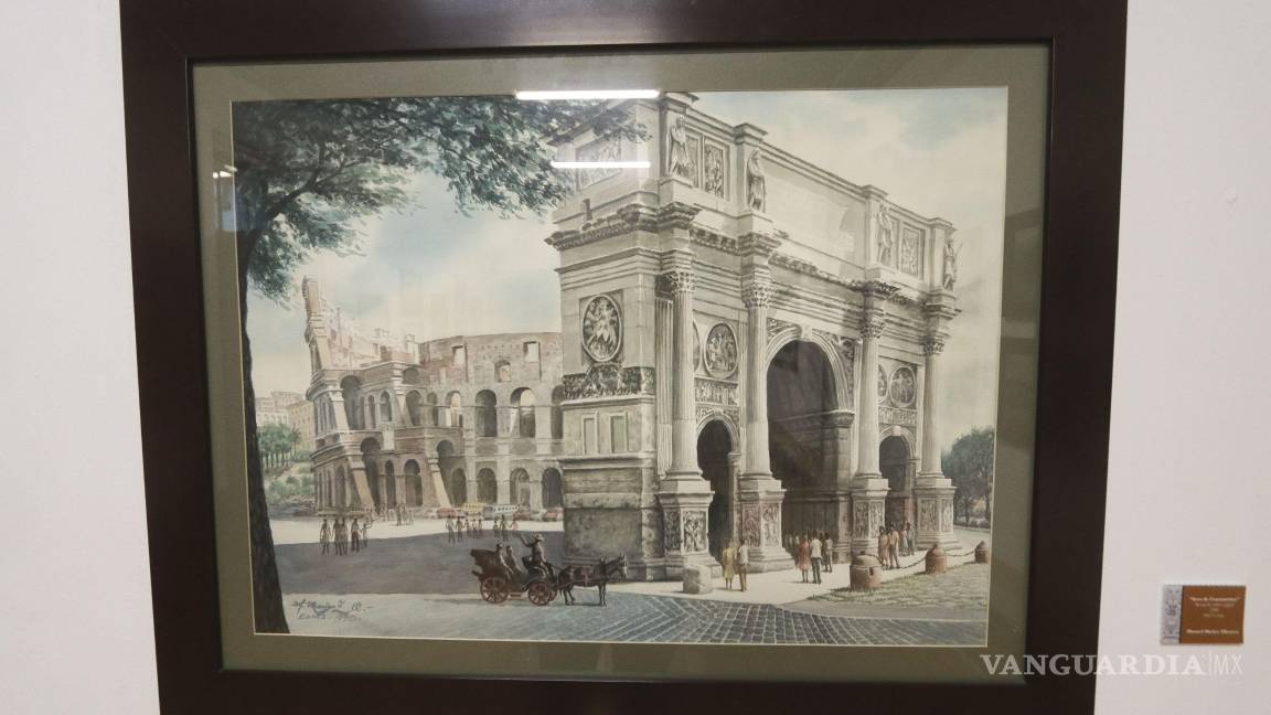 $!La exhibición de obras del maestro Manuel Muñoz Olivares, es permanente.