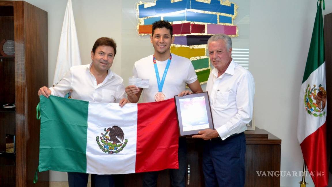 Reconoce Zermeño desempeño de Miguel de Lara en los Panamericanos
