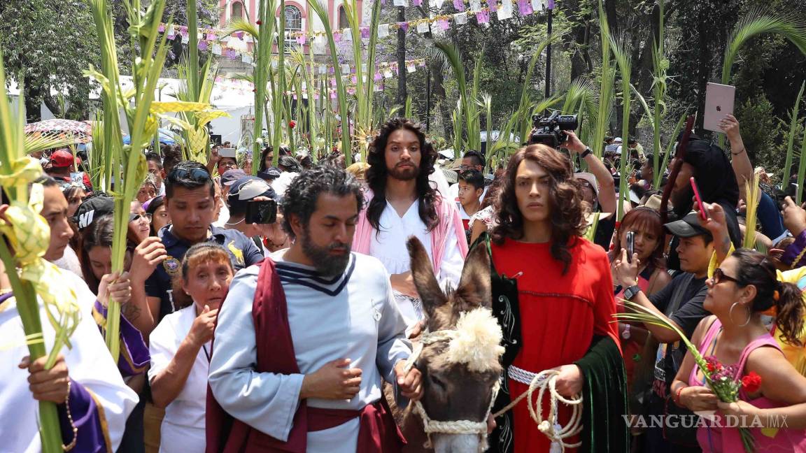 Inician celebraciones de la Semana Santa en Iztapalapa