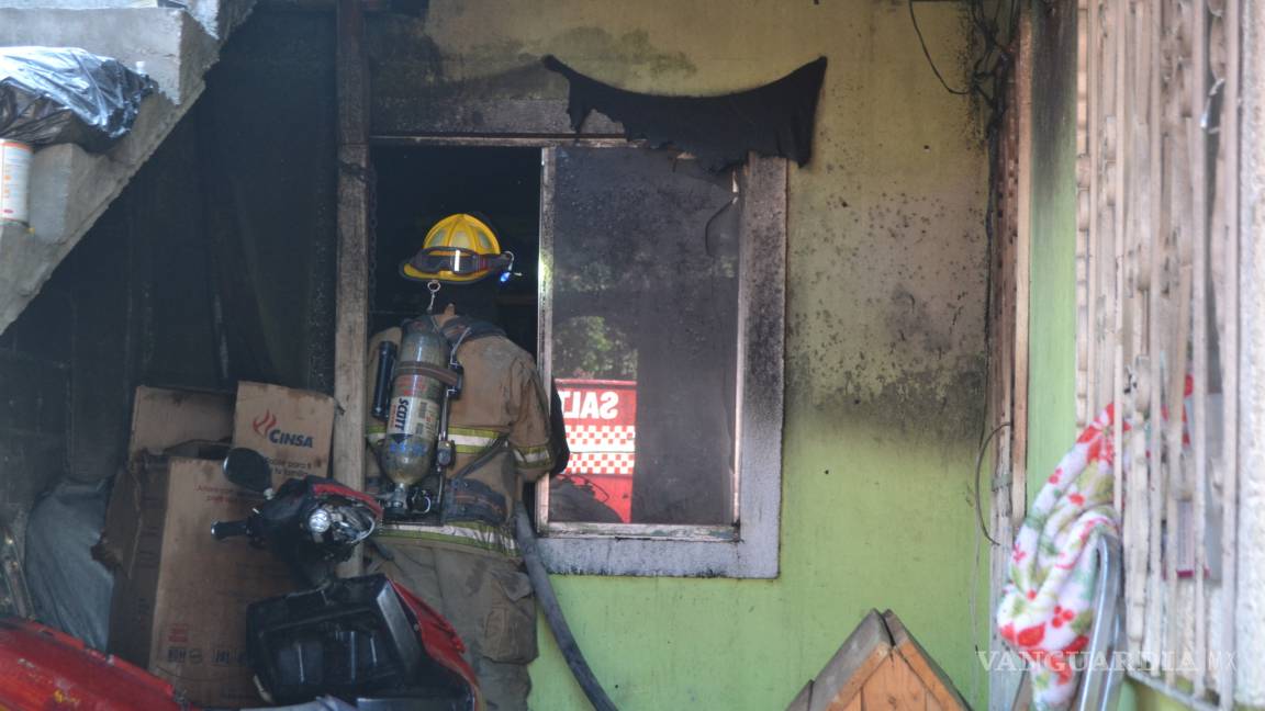 Incendio casi los deja sin vivienda, arde llamas casa de la colonia Nogales II