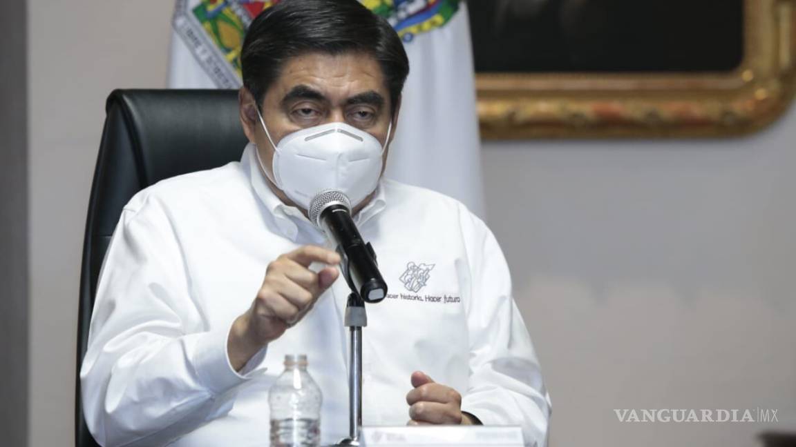 Gobernador de Puebla afirma que se han reducido los contagios de coronavirus en esa entidad