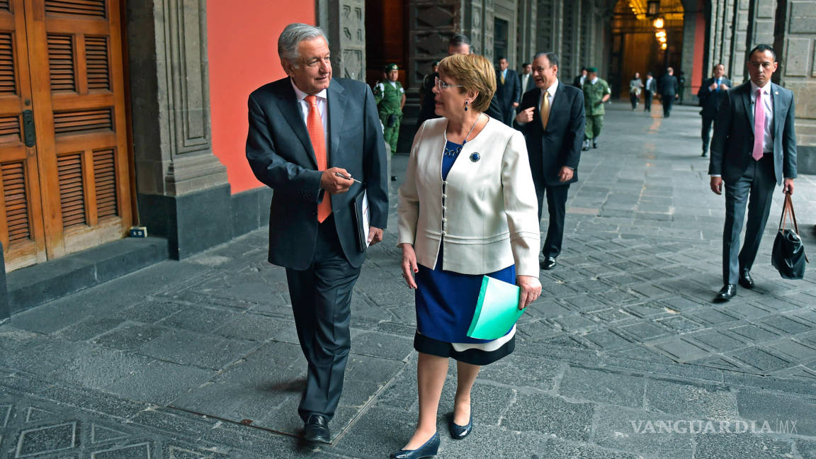 Lamenta AMLO, al igual que Bachelet, la desaparición de 40 mil personas en México