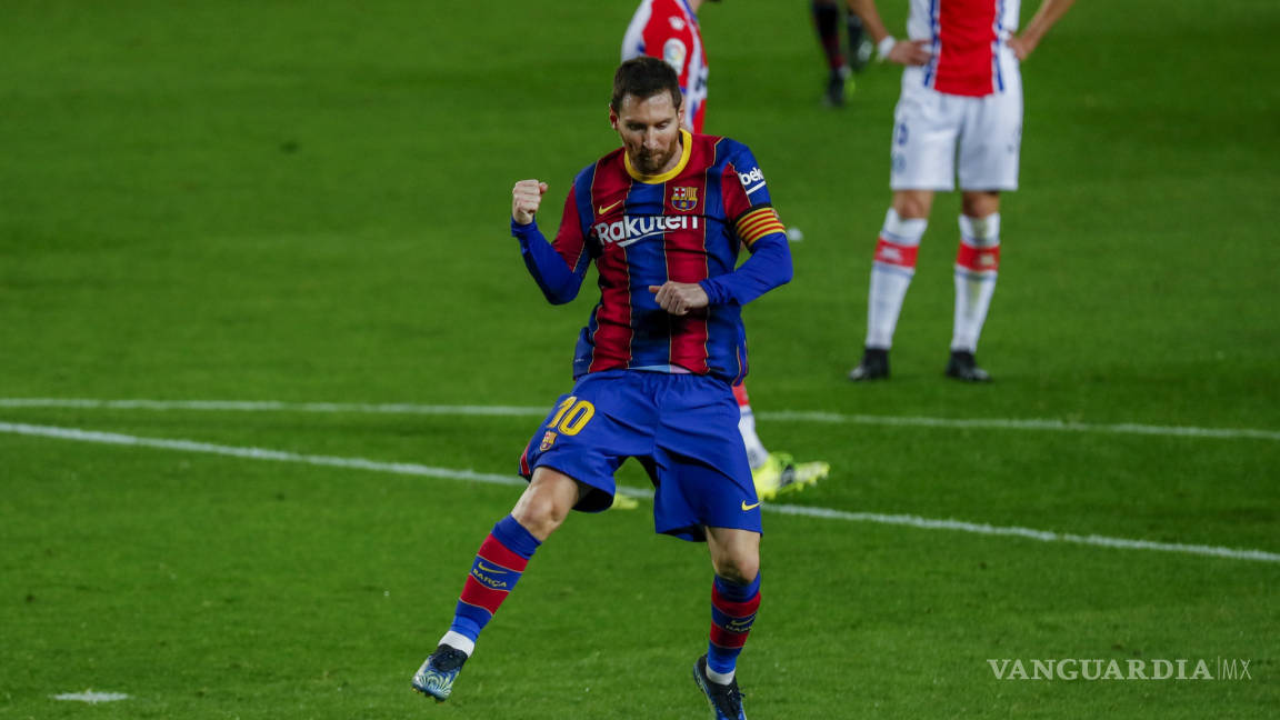 Lionel Messi, aún con talento de sobra