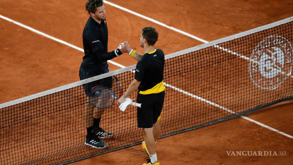 $!En un partidazo; Diego Schwartzman alcanza las semifinales de Roland Garros ante Dominic Thiem
