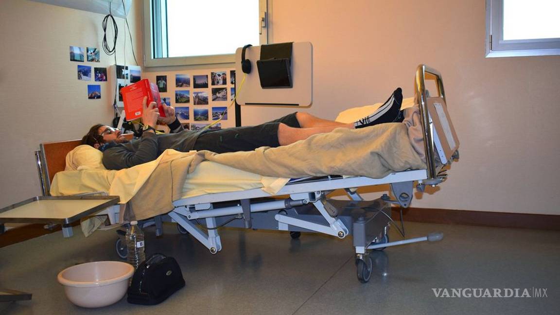 $!Vivir dos meses en cama para estudios de la NASA, resistencia del cuerpo humano