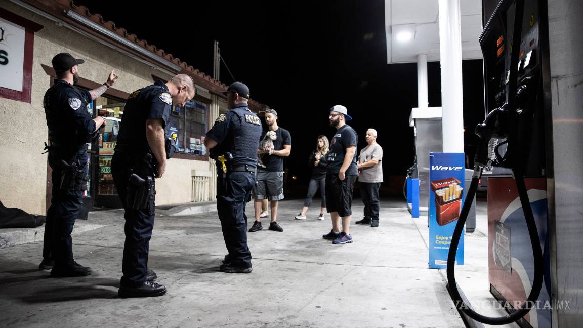 $!California es sacudida por un terremoto de magnitud 7.1 (fotogalería)