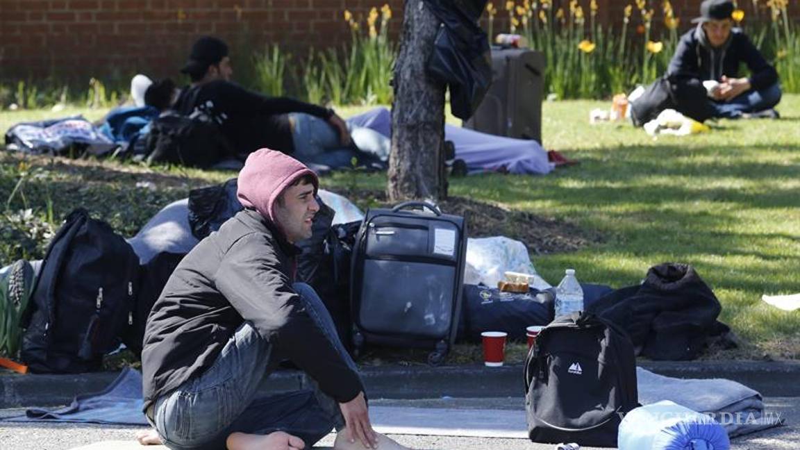 $!Incendio en centro de refugiados en Francia queda en cenizas