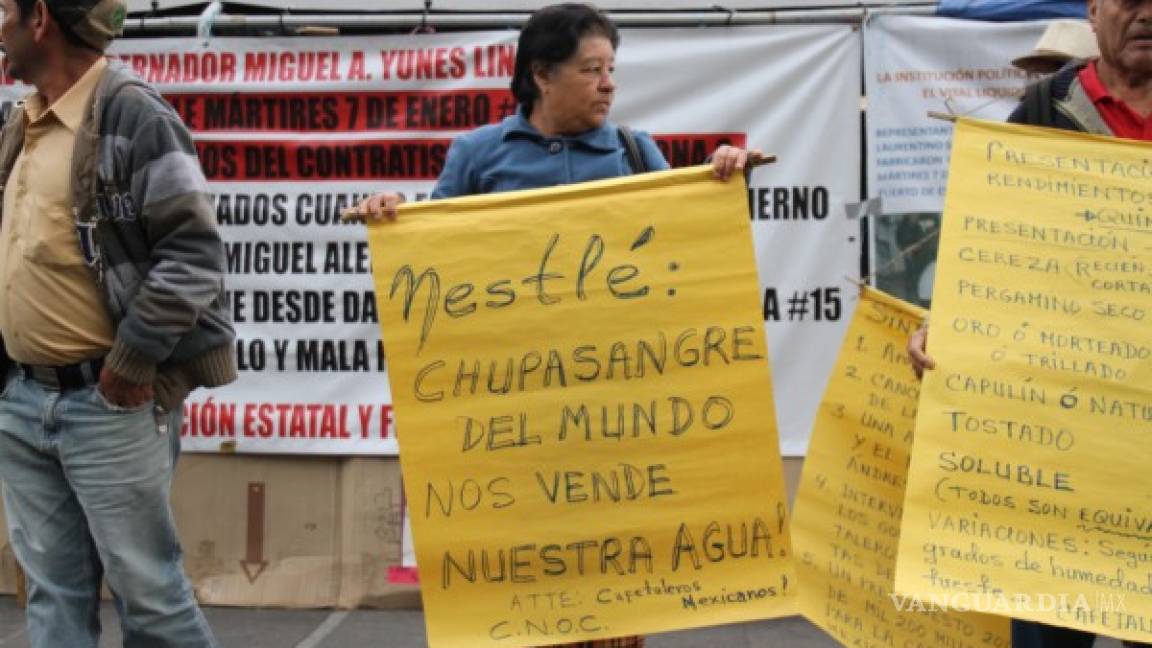 Nestlé engaña para abrir planta en Veracruz, aseguran