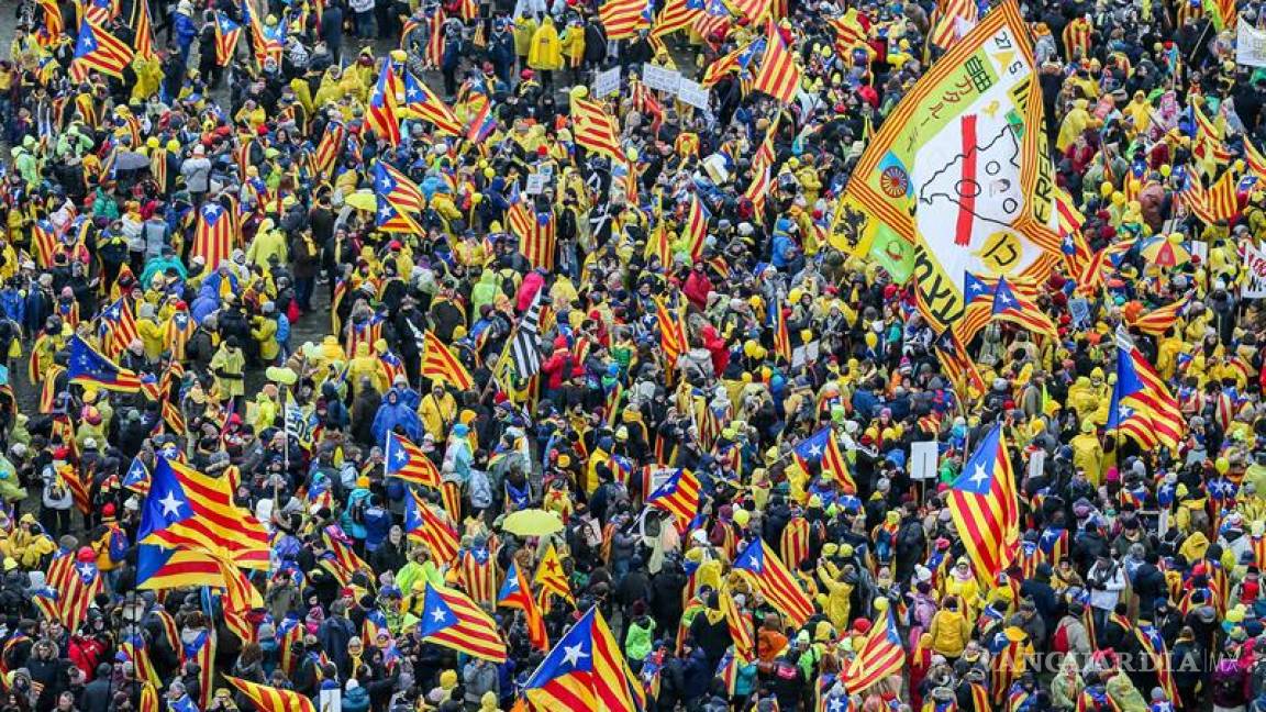 Miles marchan en Bruselas por la independencia de Cataluña