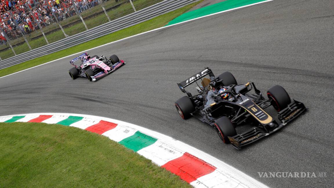 $!'Checo' hace carrerón y termina séptimo en el GP de Italia