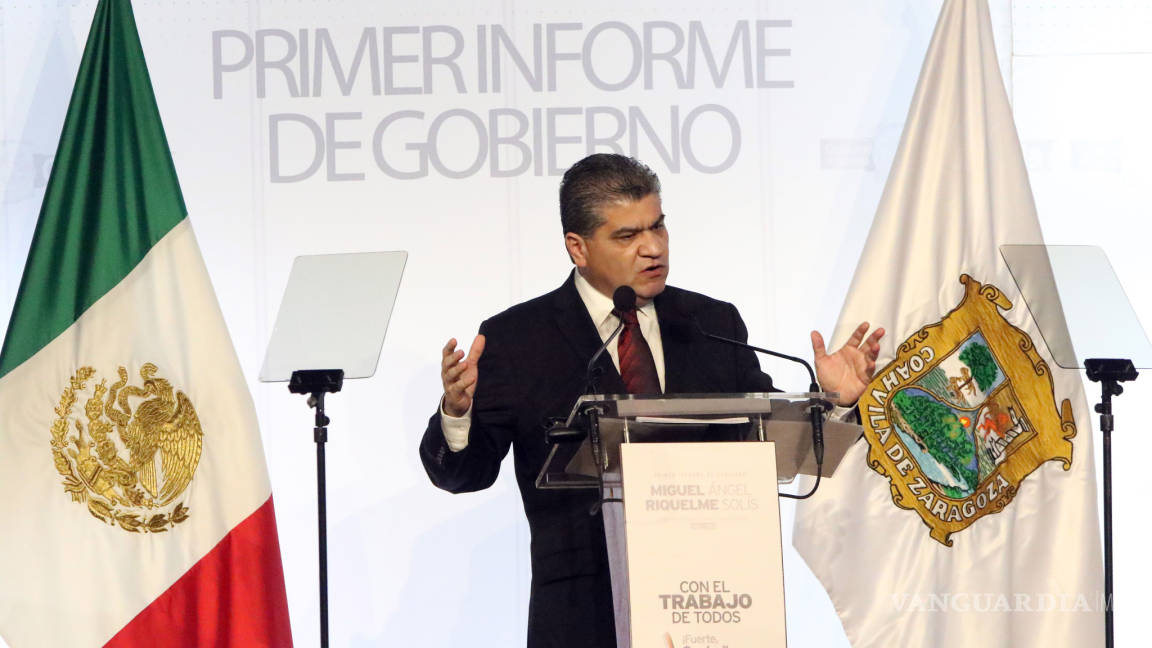 Tengan confianza en Coahuila: Gobernador en primer informe