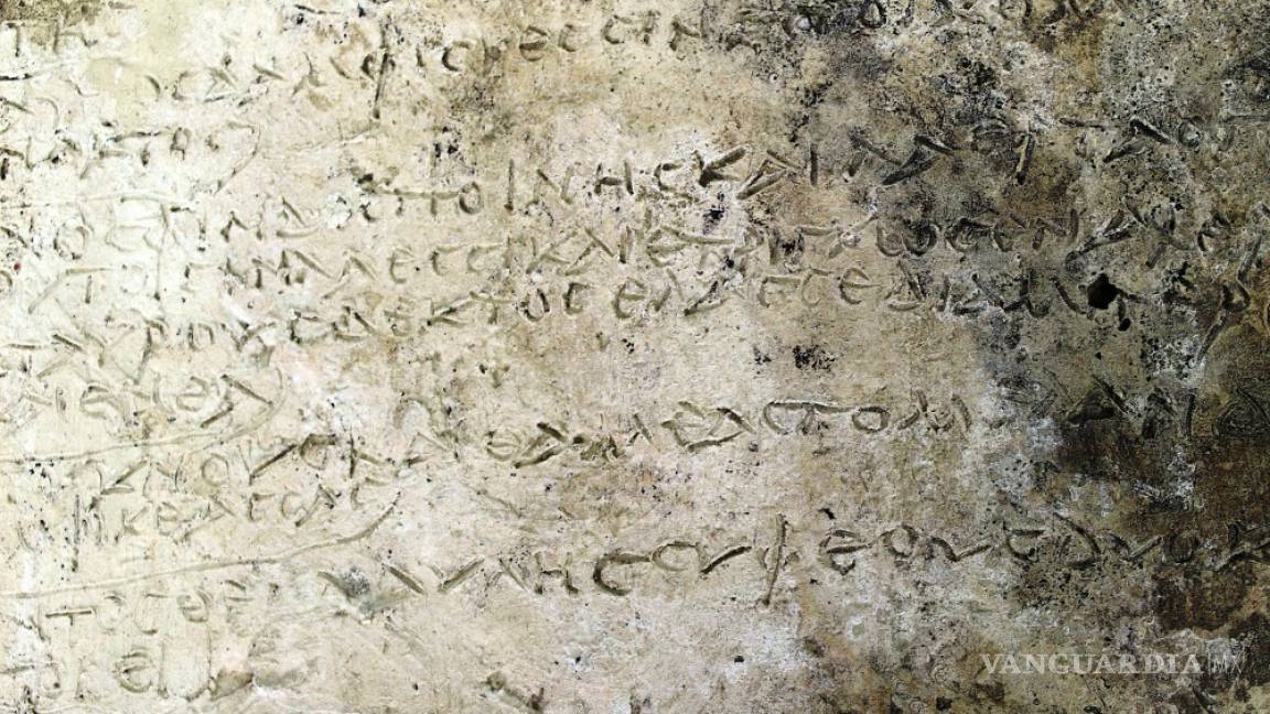 Descubren en Grecia una placa de arcilla con versos de la &quot;Odisea&quot; de Homero