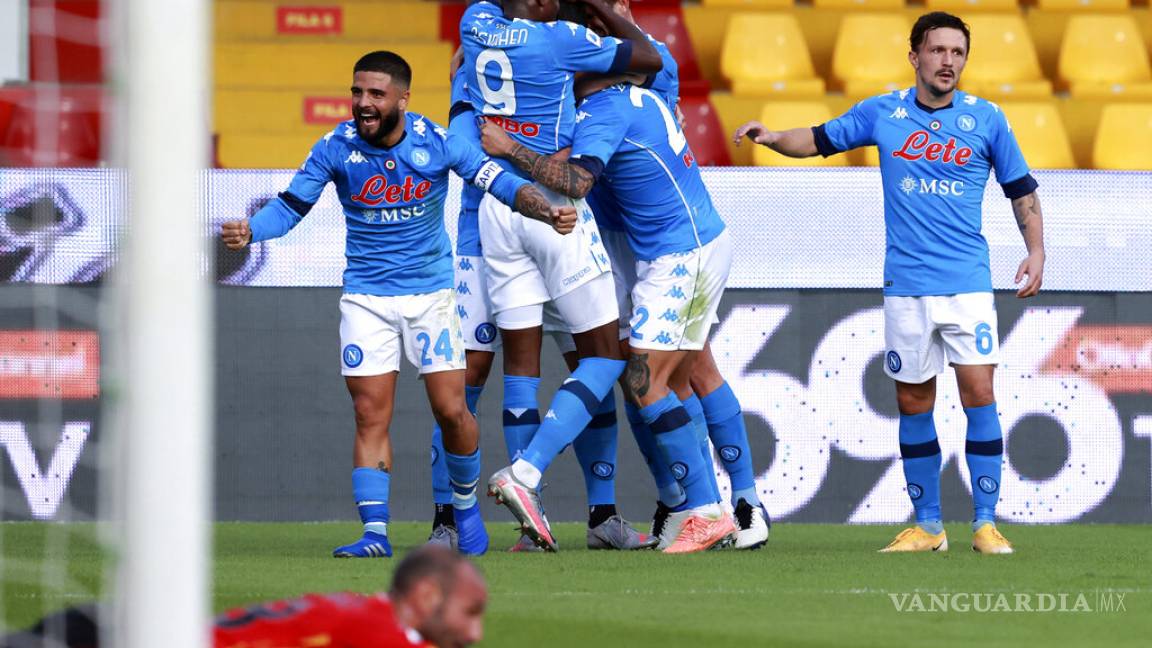 Napoli con 'Chucky' en la cancha saca la victoria ante el Benevento