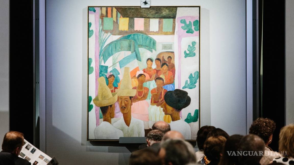 “Los rivales” de Diego Rivera impone un nuevo récord para una obra de arte latina