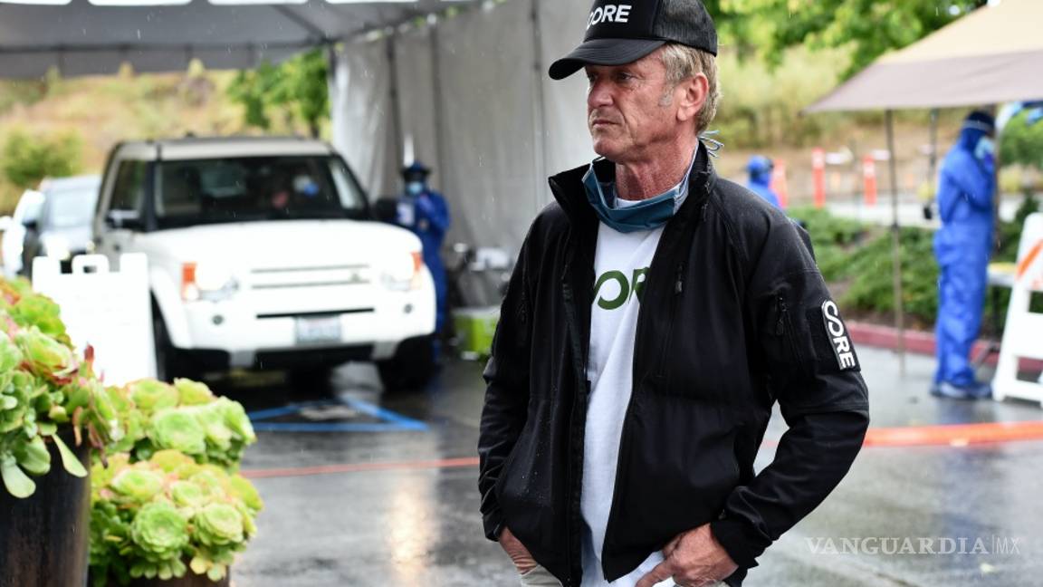 $!Coronavirus: Sean Penn busca “salvar vidas” con pruebas gratuitas de COVID-19