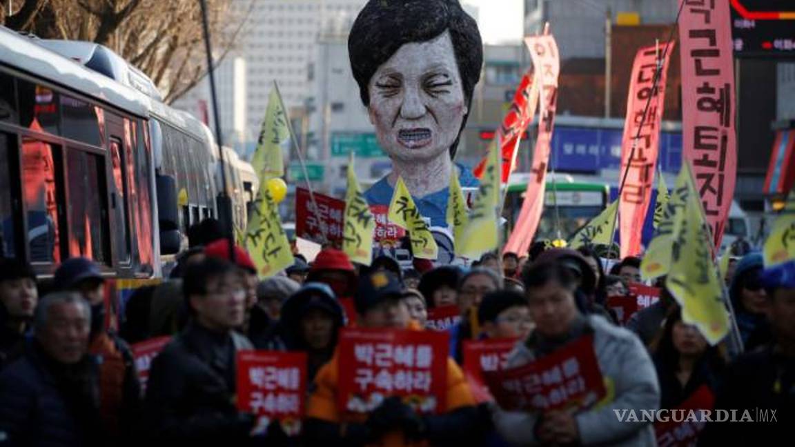 $!Miles celebran en Corea del Sur la destitución de la presidenta
