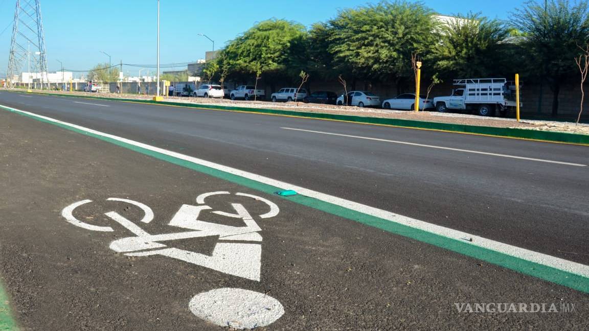 $!Entrega Jorge Zermeño trotapista y ciclovía sobre bulevar Las Quintas