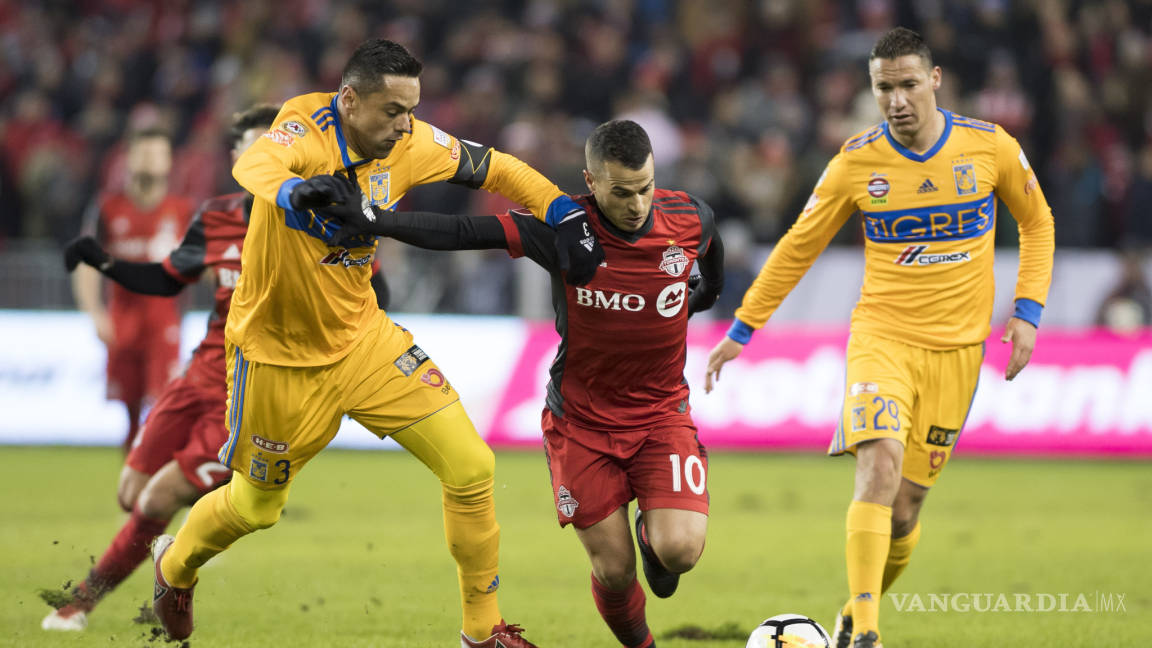 Tigres no pudo con Toronto y regresará al 'Volcán' con desventaja