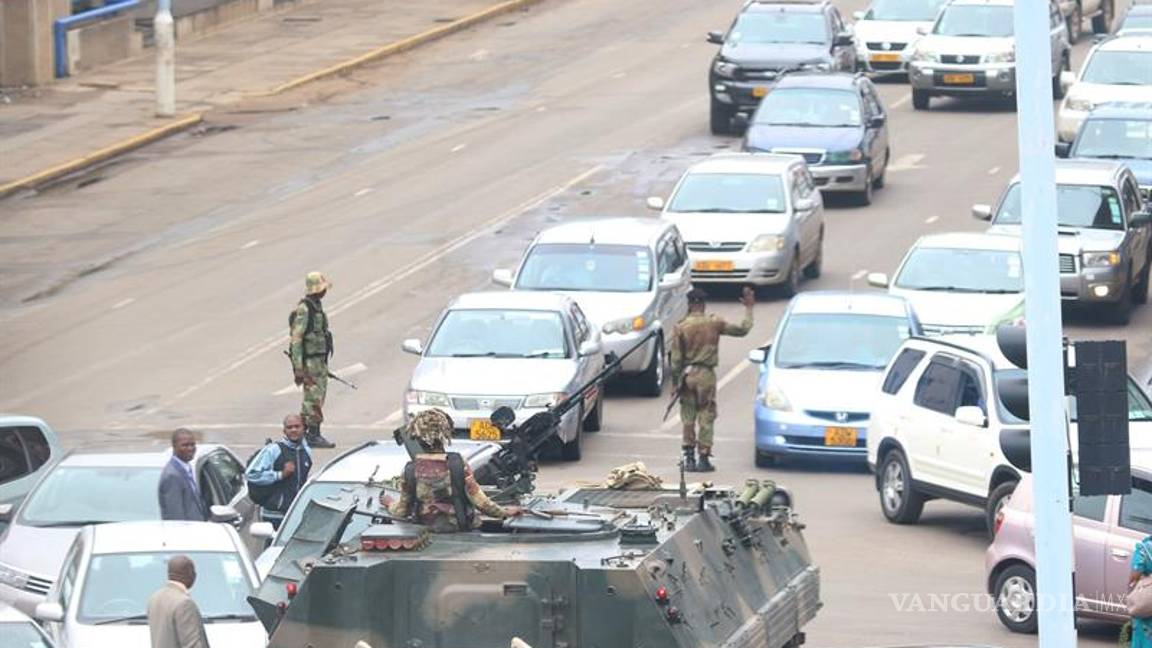 $!Afirma el Ejército de Zimbabue que “no es un Golpe de Estado”